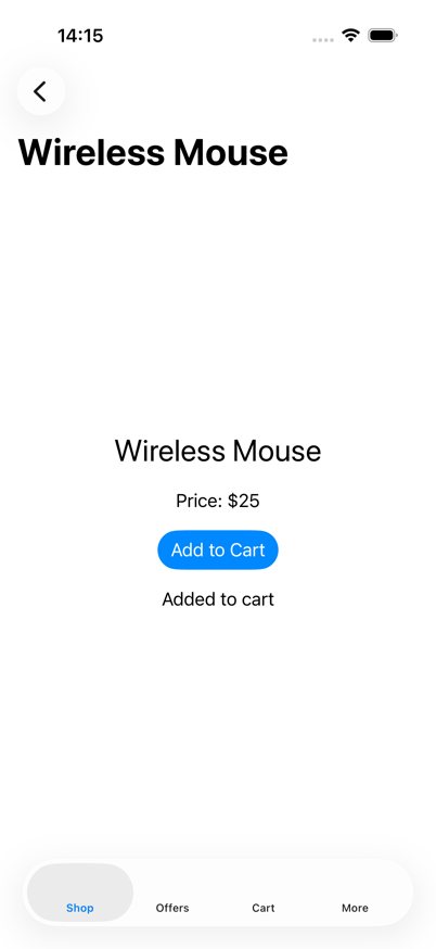 Step 3: the Wireless Mouse page reads “Added to cart”.